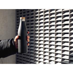 Sigg - Bottiglia termica Meridian da 700 ml in acciaio inox 18/8 nera 2