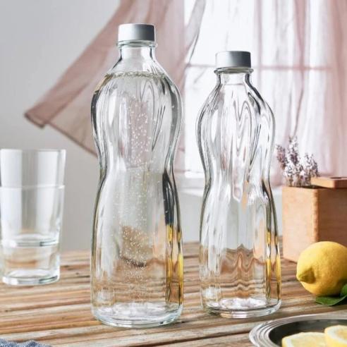 Bormioli - Aqua bottiglia in vetro da 750 ml