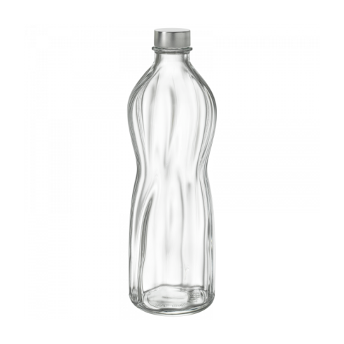 Bormioli - Aqua bottiglia in vetro da 1 litro
