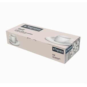 Tognana - Set 6 Tazzine da caffè con piattino 2