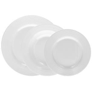 Tognana - Servizio di Piatti in Porcellana 18 Pz Circles