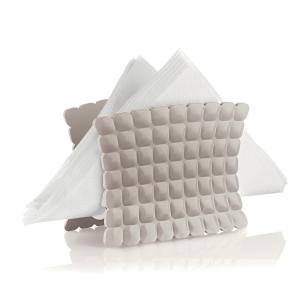 Guzzini - Portatovaglioli verticale Tiffany grigio tortora 2