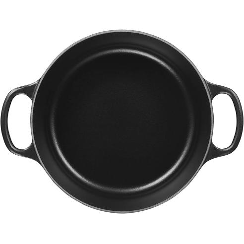 Le Creuset - Pentola cocotte in ghisa smaltata evolution 22 cm nero opaco
