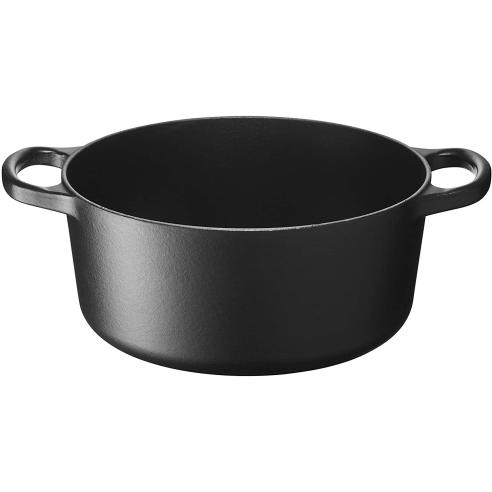 Le Creuset - Pentola cocotte in ghisa smaltata evolution 22 cm nero opaco
