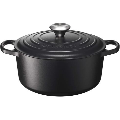 Le Creuset - Pentola cocotte in ghisa smaltata evolution 22 cm nero opaco
