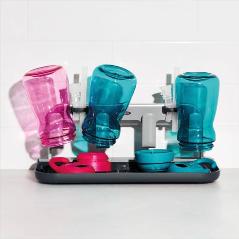 Oxo - Scola e asciuga bottiglie da appoggio