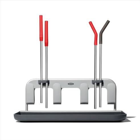 Oxo - Scola e asciuga bottiglie da appoggio