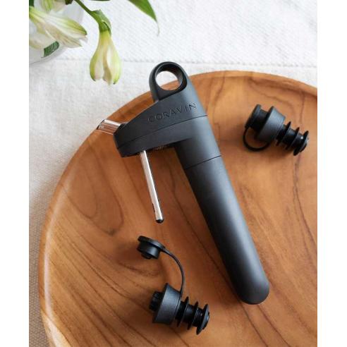 Coravin Pivot Black 4 Pezzi | Salernocasalinghi