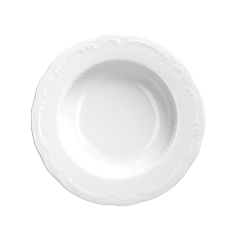 Tognana - Piatto fondo in porcellana 23 cm bianco linea Wienna