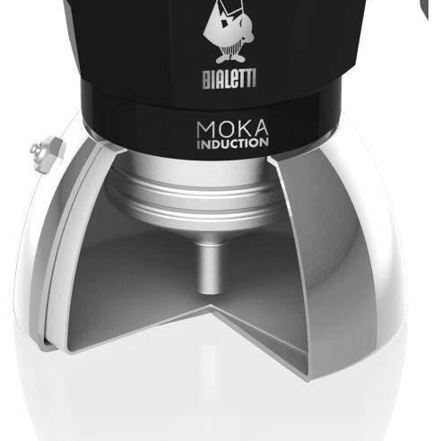 New Moka Induction Black