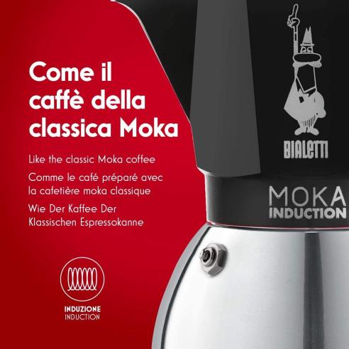 New Moka Induction Black