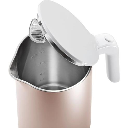 Zwilling - Bollitore elettrico acqua calda programmabile rosa gold Enfinigy 1,5 litri
