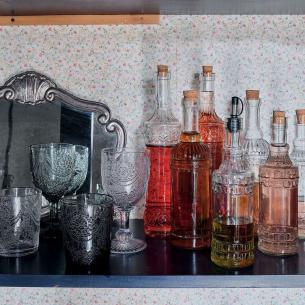 Tognana - Set 3 bicchieri in vetro 320ml grigio Savoia 2