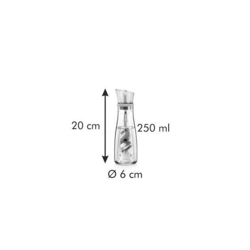 Tescoma - Oliera con infusore e salvagoccia in silicone Vitamino 250 ml
