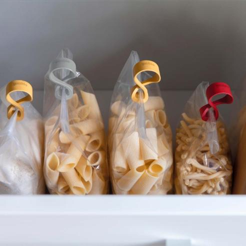 Guzzini - Set 5 pinze chiudi busta eco kitchen 'Made for nature'