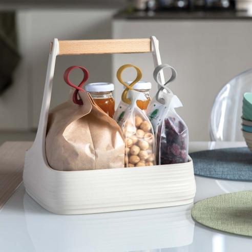 Guzzini - Set 5 pinze chiudi busta eco kitchen 'Made for nature'