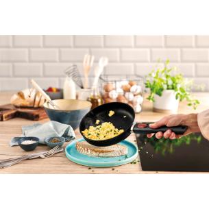 Woll - Padella bassa antiaderente in alluminio forgiato Eco Lite manico rimovibile 28 cm 2