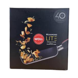 Woll - Padella bassa Try Me antiaderente in alluminio forgiato Diamond Lite manico rimovibile 20 cm 2