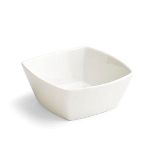 Tognana - Coppetta quadra in porcellana bianca 11 cm linea mini party