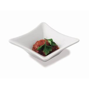 Tognana - Ciotolina quadrata in porcellana bianca 9 cm linea party