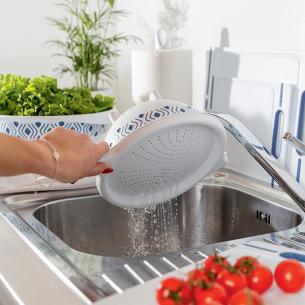 Stefanplast - Scolariso con coperchio in plastica linea tosca grigio 2