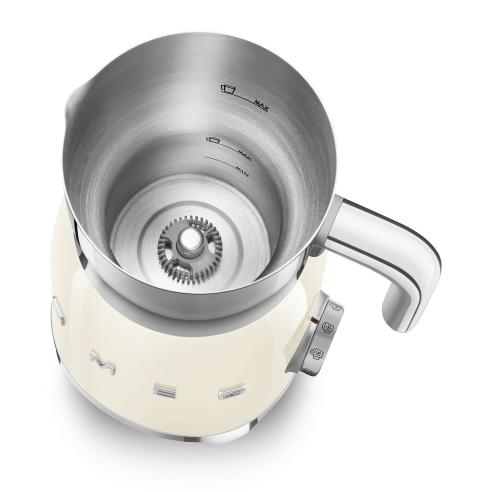 Smeg - Montalatte Elettrico Stile Retrò Anni ’50 MFF11CREU panna