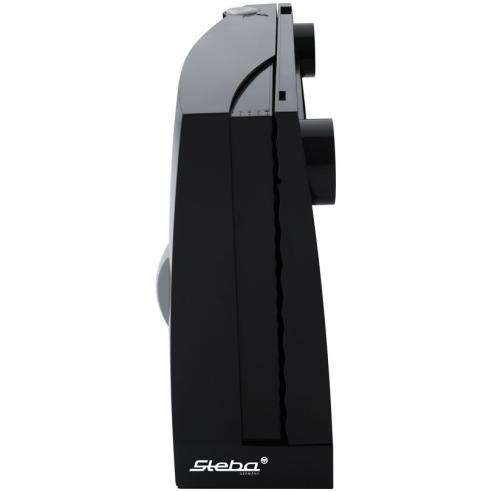 Steba - Affettatrice elettrica pieghevole AS 100 con lama ondulata cm 17