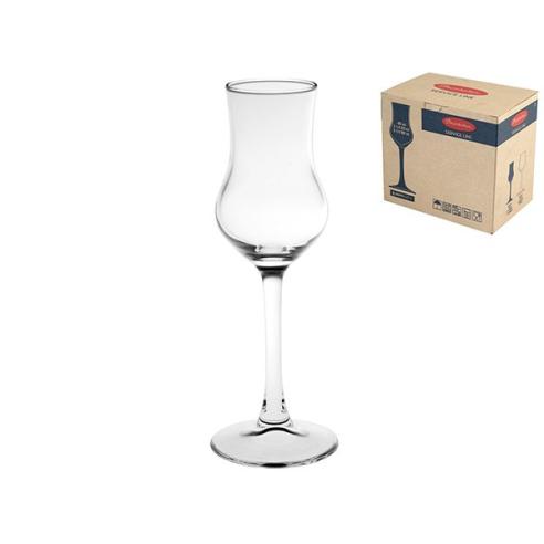 Pasabahce - Set 6 Calici grappa in vetro 95 cc