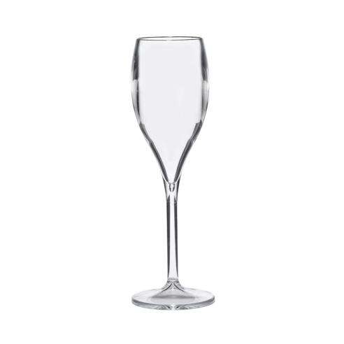 Waf - Bicchiere calice flute in plastica tritan trasparente riutilizzabile 15cl