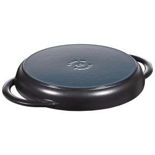 Staub - Bistecchiera tonda in ghisa smaltata 23 cm 2