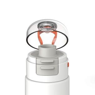 Zoku - Bottiglia Termica flip top in Acciaio inox 18/8 bianca 500 ml 2