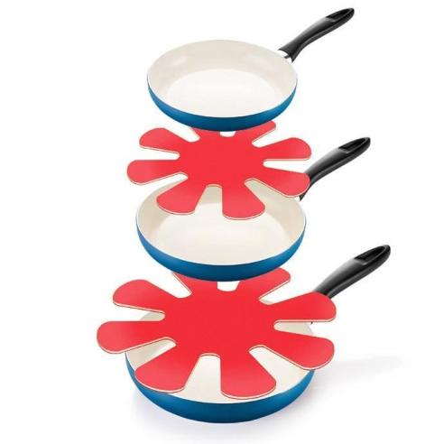 Tescoma - Set 2 Salvapadelle in tessuto linea presto 32 e 38 cm