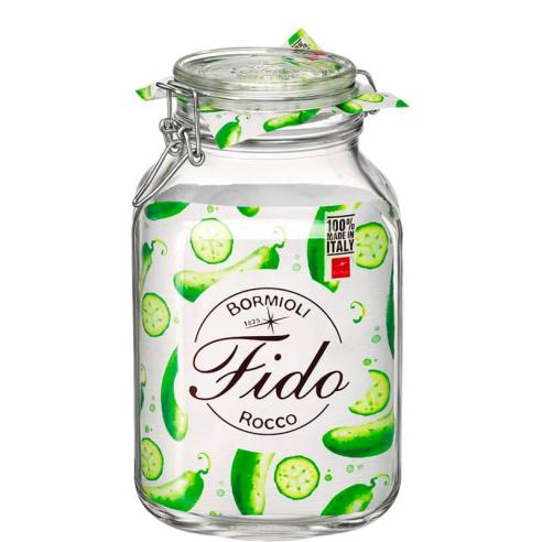 Bormioli - Barattolo ermetico Fido in vetro 3 litri