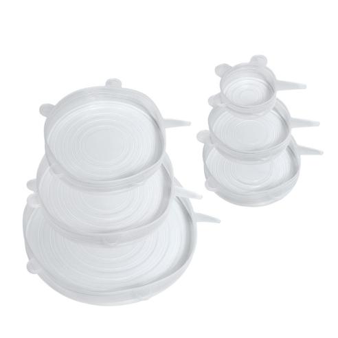 Kuchenprofi - Set 6 coperchi in silicone salva freschezza stretch
