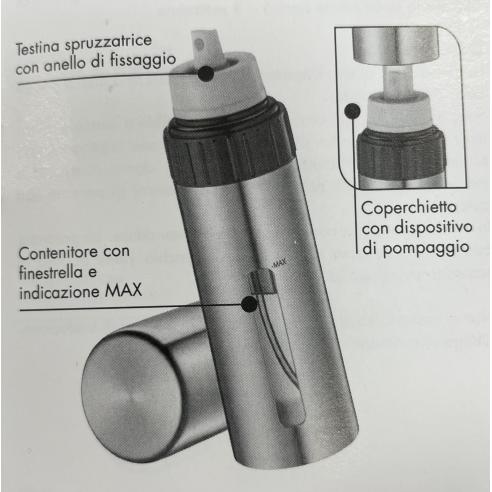Kuchenprofi - Oliera spray Toscana per olio e aceto 150 ml