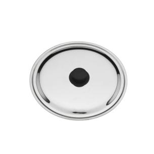 Coperchio universale in acciaio inox per pentola da 24 cm