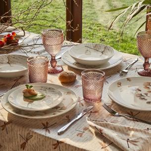 Tognana - Servizio di piatti 18 pezzi in porcellana linea Madison Poesia 2