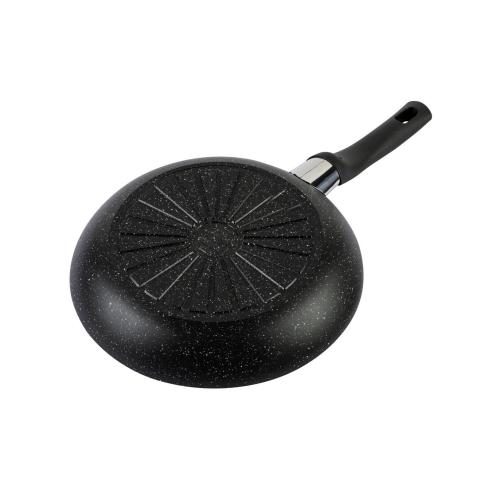 Ballarini - Vipiteno Padella in alluminio antiaderente nerolite da 28 cm adatta per induzione