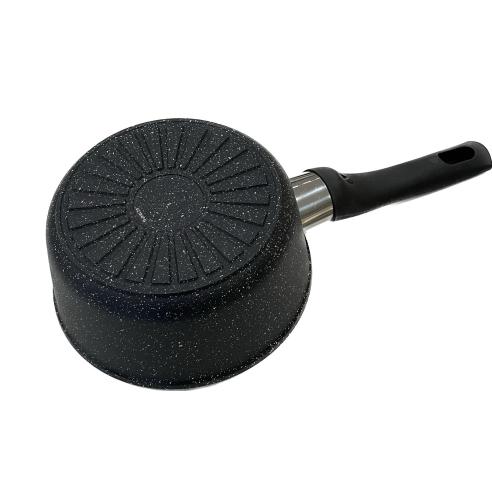 Ballarini - Vipiteno Casseruola 1 manico in alluminio antiaderente nerolite da 16 cm per induzione