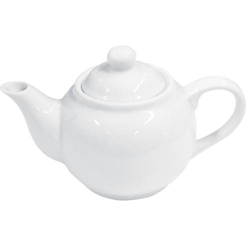 Saturnia - Teiera bianca in ceramica linea Roma da 50 cl