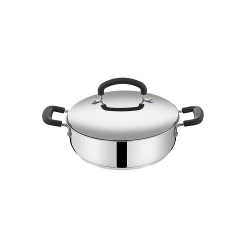 Lagostina - Batteria di pentole Pratica in acciaio inox da 13 pezzi