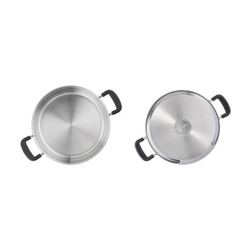 Lagostina - Batteria di pentole Pratica in acciaio inox da 13 pezzi