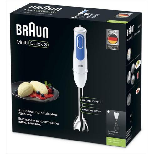 Braun - Frullatore a Immersione MultiQuick 3 MQ3005W