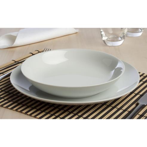 Tognana - Servizio di piatti da 12 pezzi in porcellana linea Metropolis