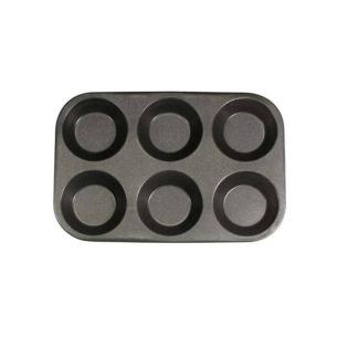 Vespa - Teglia muffin in alluminio antiaderente a 6 formine basso 30 cm 2