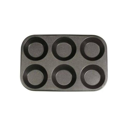 Vespa - Teglia muffin in alluminio antiaderente a 6 formine basso 30 cm