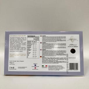 Confetteria Orefice - Abbracci biscotto avvolto da cioccolato colore nero 500g 2
