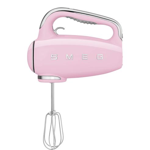 Smeg - Sbattitore elettrico stile retrò anni '50 HMF01PKEU rosa