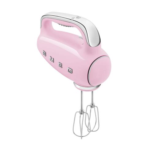 Smeg - Sbattitore elettrico stile retrò anni '50 HMF01PKEU rosa