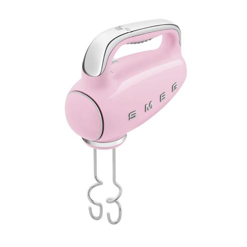 Smeg - Sbattitore elettrico stile retrò anni '50 HMF01PKEU rosa